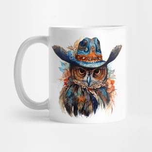 Watercolor Boho Owl #2 Mug